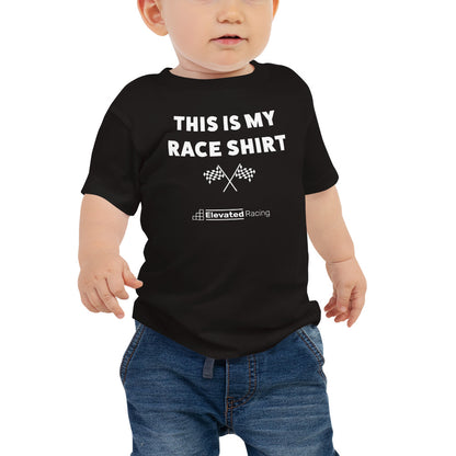 This Is My Race Shirt Baby Tee