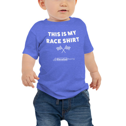 This Is My Race Shirt Baby Tee