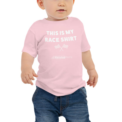 This Is My Race Shirt Baby Tee