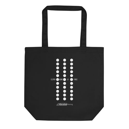 11 Rows Of 3 Eco Tote Bag