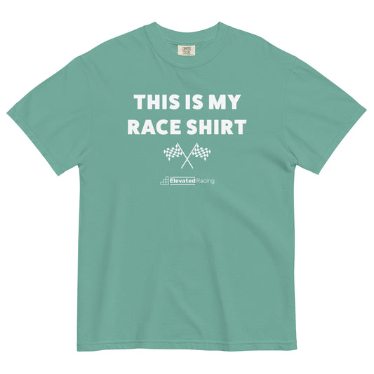 This Is My Race Shirt Heavyweight T-shirt