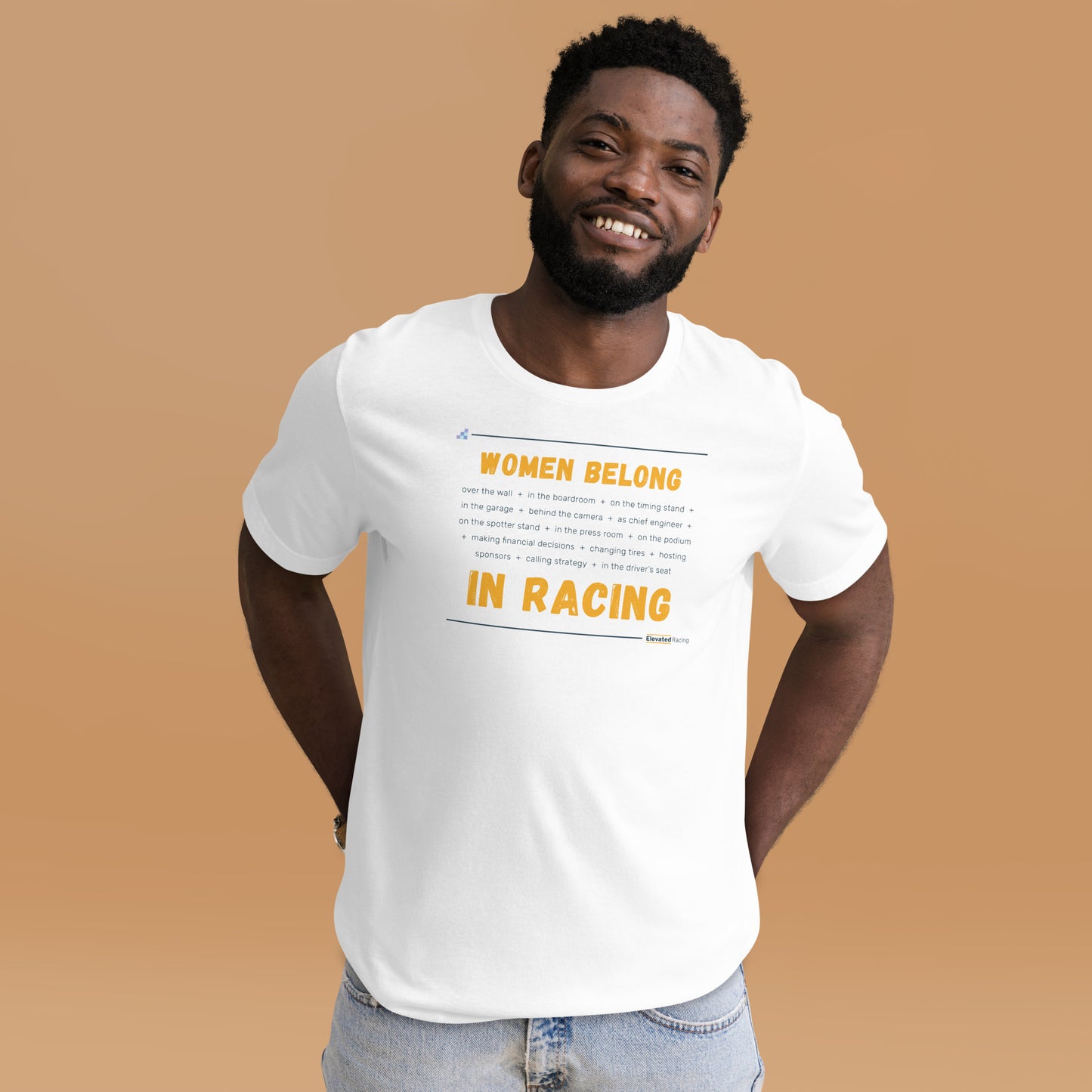 Women Belong In Racing T-shirt