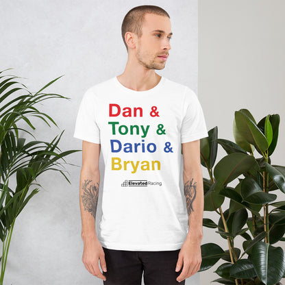 Dan & Tony & Dario & Bryan T-shirt