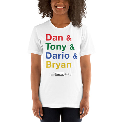 Dan & Tony & Dario & Bryan T-shirt