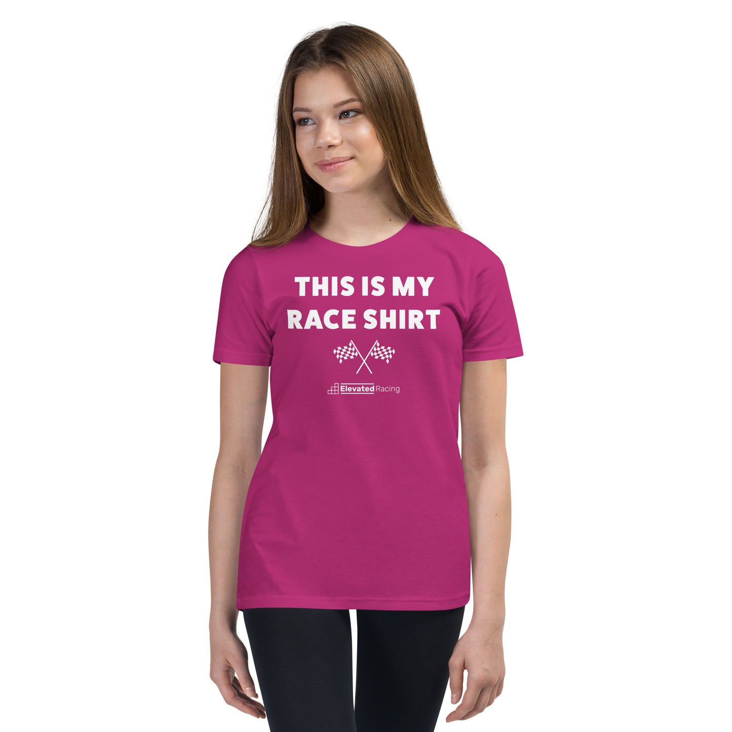 This Is My Race Shirt Youth T-shirt