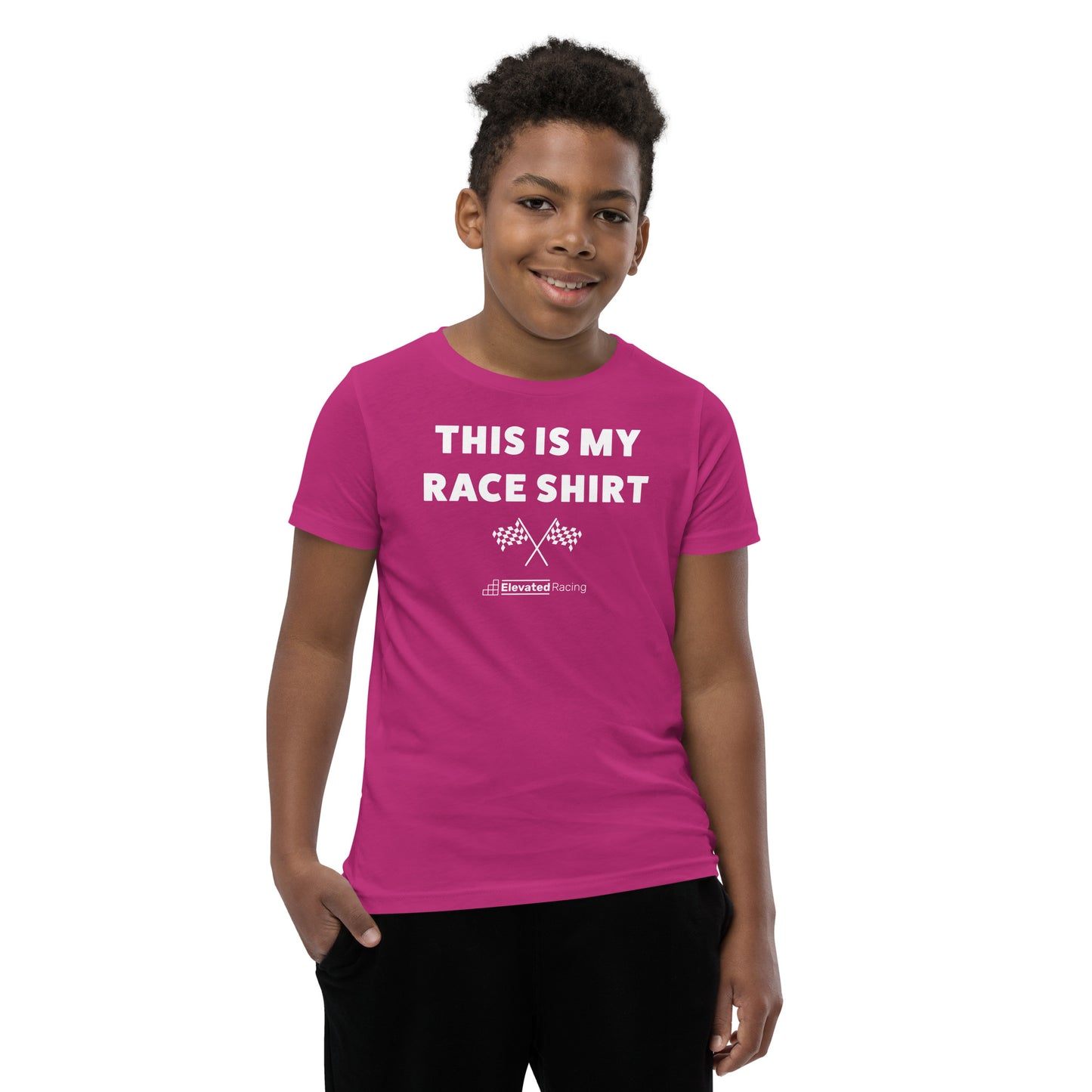 This Is My Race Shirt Youth T-shirt