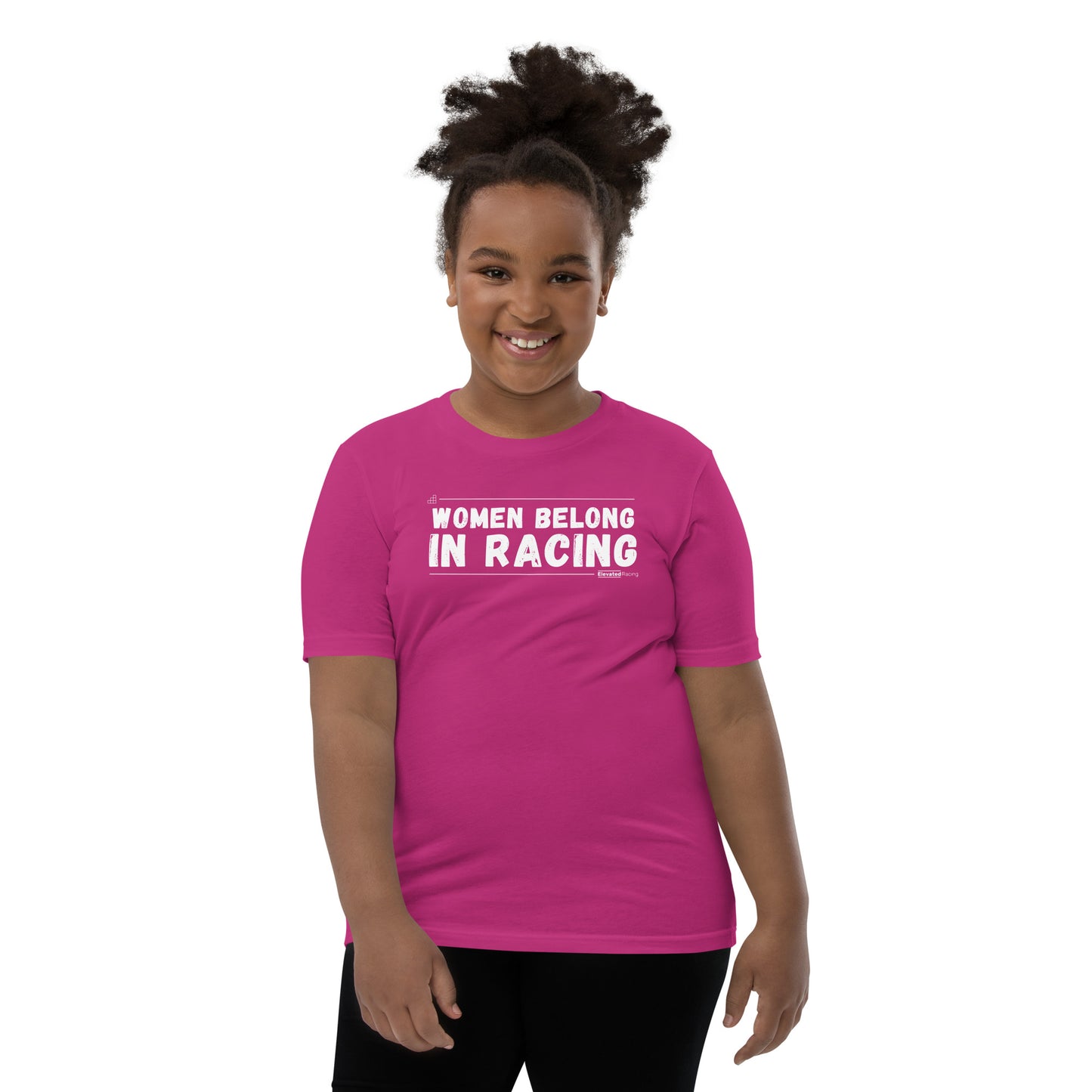 Women Belong In Racing Youth T-shirt