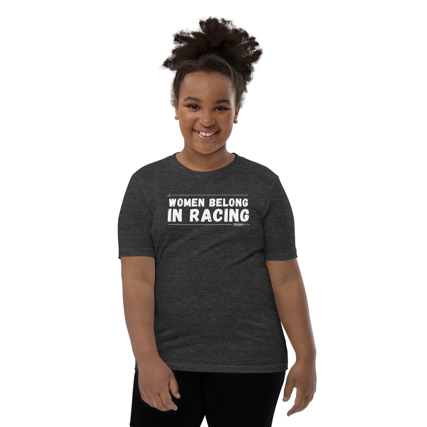 Women Belong In Racing Youth T-shirt