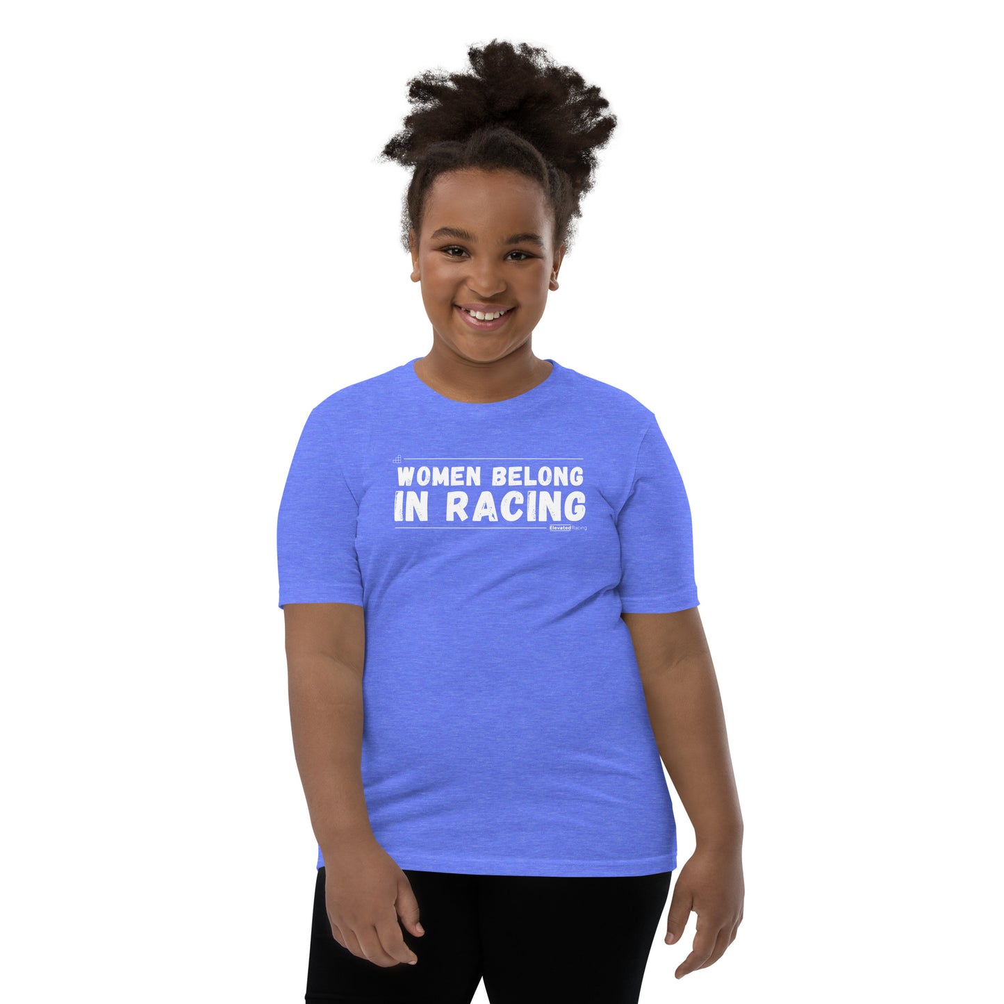 Women Belong In Racing Youth T-shirt