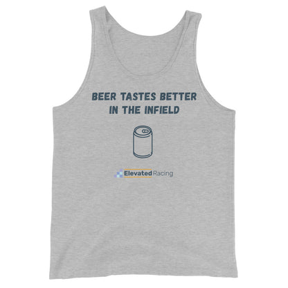 Beer Tastes Better In The Infield Men's Tank Top