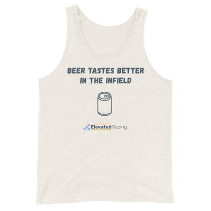 Beer Tastes Better In The Infield Men's Tank Top