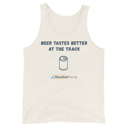 Beer Tastes Better At The Track Men's Tank Top