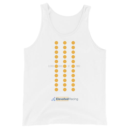 11 Rows Of 3 Men's Tank Top