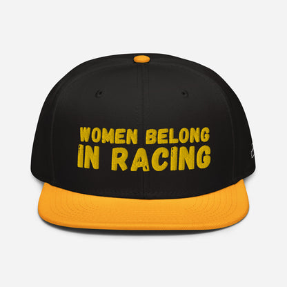 Women Belong In Racing Hat