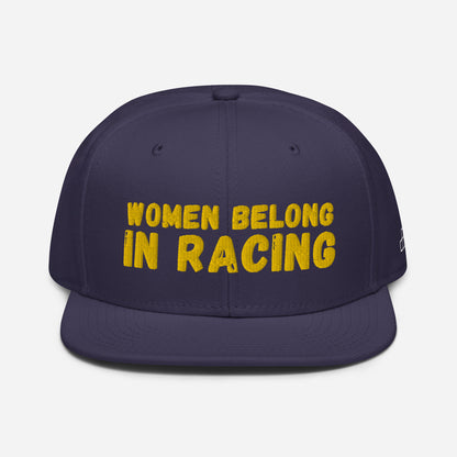 Women Belong In Racing Hat