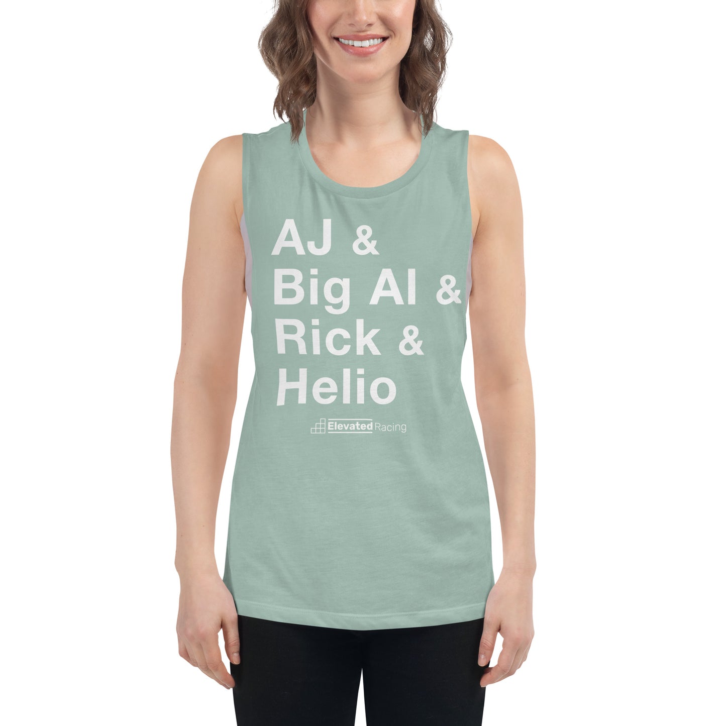 4-Time Winners Women's  Muscle Tank