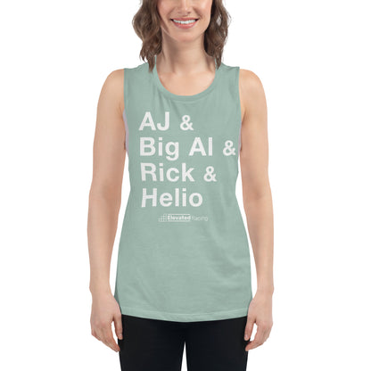 4-Time Winners Women's  Muscle Tank