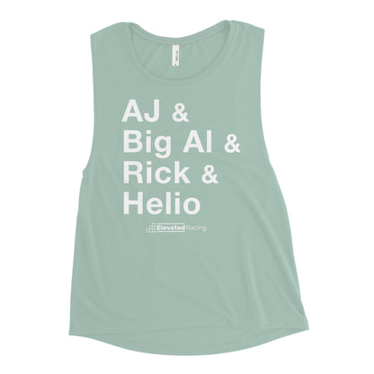 4-Time Winners Women's  Muscle Tank