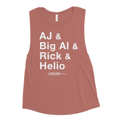 4-Time Winners Women's  Muscle Tank